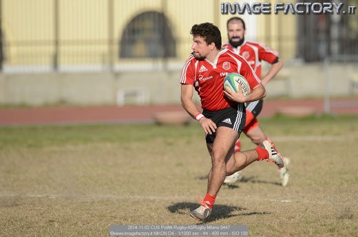 2014-11-02 CUS PoliMi Rugby-ASRugby Milano 0447